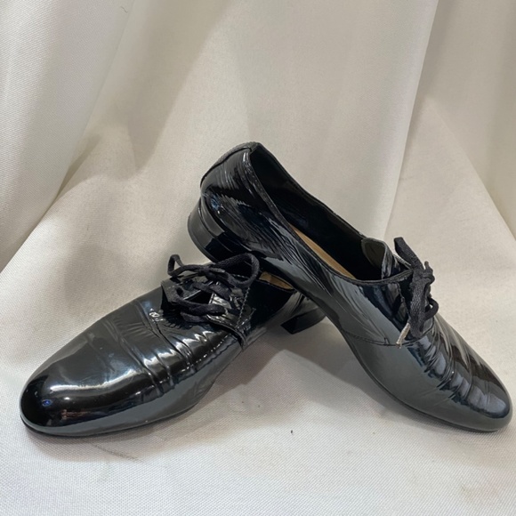 Prada Black Patent Leather Loafers - Picture 5 of 9